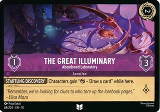 The Great Illuminary - Abandoned Laboratory 68/204/204