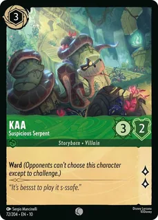 Kaa - Suspicious Serpent 72/204/204