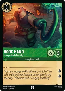 Hook Hand - Unexpectedly Friendly 78/204/204
