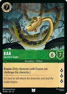 Kaa - Secretive Snake 79/204/204