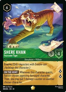 Shere Khan - Fearsome Tiger 88/204/204