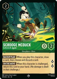 Scrooge McDuck - S.H.U.S.H. Agent 89/204/204