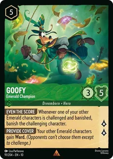 Goofy - Emerald Champion 91/204/204