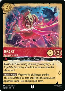Beast - Aggressive Lord 113/204/204