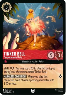 Tinker Bell - Temperamental Fairy 115/204/204