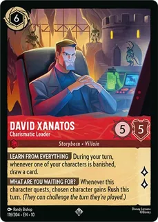David Xanatos - Charismatic Leader 116/204/204