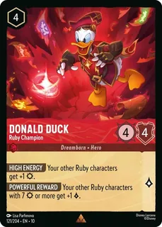 Donald Duck - Ruby Champion 121/204/204