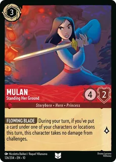Mulan - Standing Her Ground 126/204/204