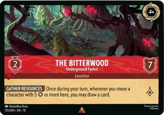 The Bitterwood - Underground Forest 135/204/204