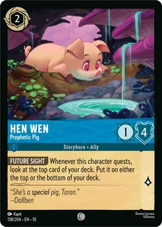 Hen Wen - Prophetic Pig 138/204/204