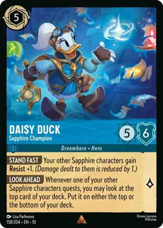 Daisy Duck - Sapphire Champion 158/204/204
