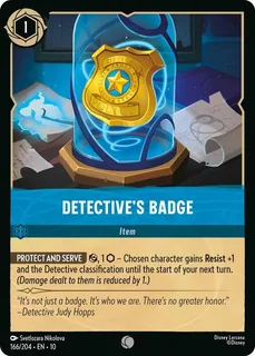Detective's Badge 166/204/204