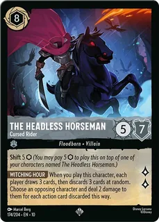The Headless Horseman - Cursed Rider 174/204/204