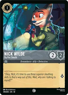 Nick Wilde - Sly Fox Sleuth 178/204/204