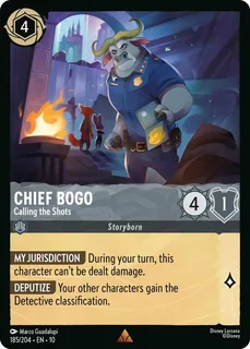 Chief Bogo - Calling the Shots 185/204/204