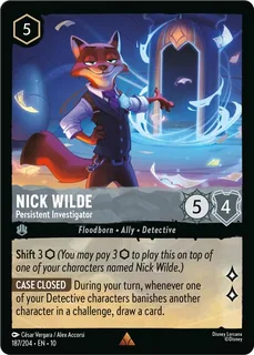 Nick Wilde - Persistent Investigator 187/204/204
