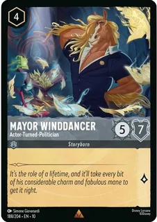 Mayor Winddancer - Actor-Turned-Politician 188/204/204