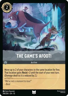 The Game's Afoot! 198/204/204