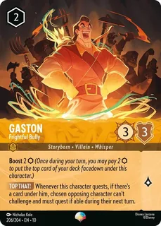 Gaston - Frightful Bully 206/204/204