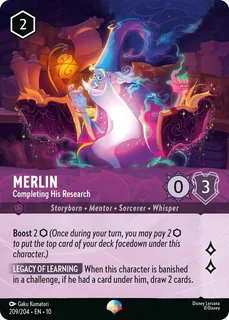Merlin - Completing His Research 209/204/204