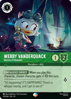 Webby Vanderquack - Mystery Enthusiast 211/204/204