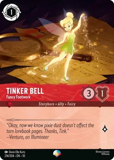 Tinker Bell - Fancy Footwork 214/204/204