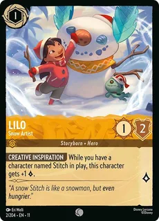 Lilo - Snow Artist 2/204/204