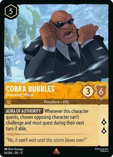 Cobra Bubbles - Dedicated Official 14/204/204