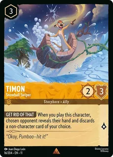 Timon - Snowball Swiper 16/204/204