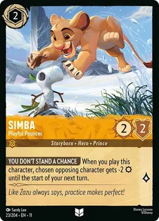 Simba - Playful Pouncer 23/204/204
