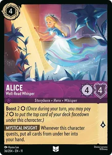 Alice - Well-Read Whisper 36/204/204