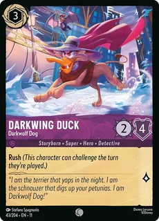 Darkwing Duck - Darkwolf Dog 43/204/204