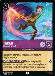 Taran - Magically Armed 44/204/204