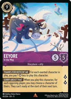 Eeyore - In the Way 45/204/204