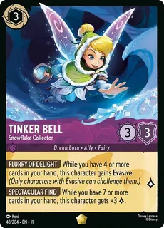 Tinker Bell - Snowflake Collector 48/204/204