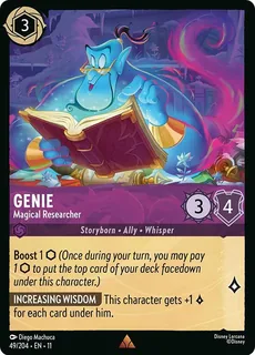 Genie - Magical Researcher 49/204/204