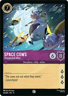 Space Cows - Unexpected Allies 54/204/204