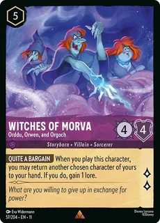 Witches of Morva - Orddu, Orwen, and Orgoch 57/204/204