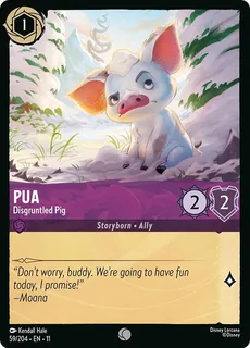 Pua - Disgruntled Pig 59/204/204