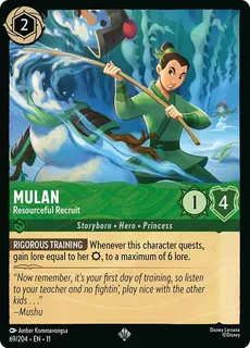 Mulan - Resourceful Recruit 69/204/204