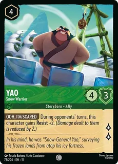 Yao - Snow Warrior 73/204/204