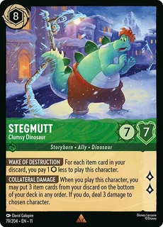 Stegmutt - Clumsy Dinosaur 79/204/204