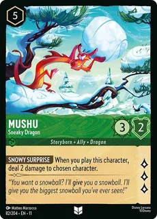 Mushu - Sneaky Dragon 82/204/204