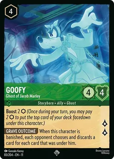 Goofy - Ghost of Jacob Marley 83/204/204