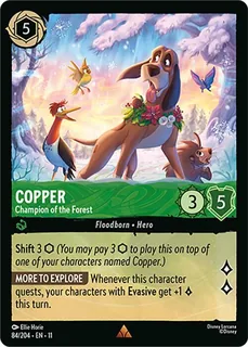 Copper - Champion of the Forest 84/204/204