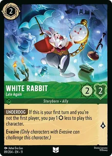 White Rabbit - Late Again 89/204/204