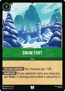 Snow Fort 98/204/204