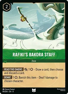 Rafiki's Bakora Staff 99/204/204