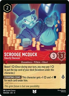 Scrooge McDuck - Ghostly Ebenezer 104/204/204