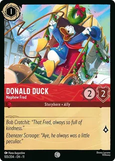 Donald Duck - Nephew Fred 105/204/204